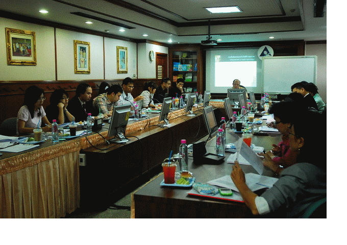 การประชุมเพื่อรายงานผลการประเมินการความสำคัญของหัวข้อปัญหาและเทคโนโลยีด้านสุขภาพที่จะเข้าสู่การประเมินฯ