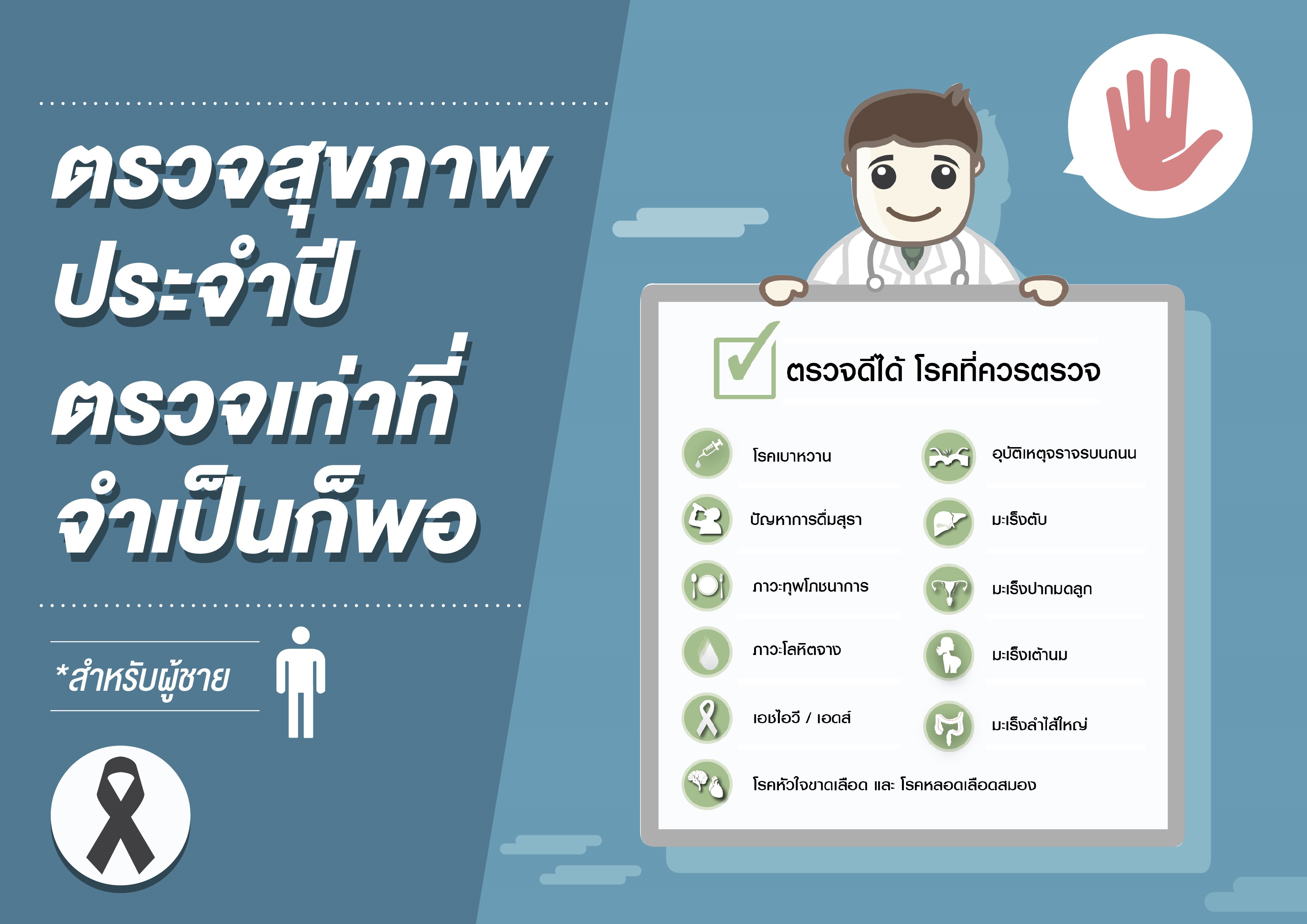 ตอนที่ 4  ตรวจร่างกายเท่าที่จำเป็นสำหรับผู้ชาย
