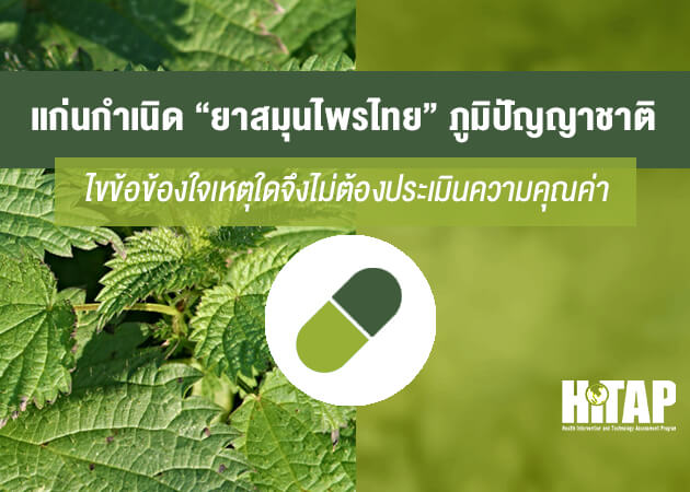 “แก่นกำเนิดของยาแผนไทย” คุณค่าภูมิปัญญาที่ประเมินค่าไม่ได้