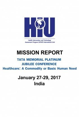 Mission Report: Tata Memorial Platinum Jubilee Conference