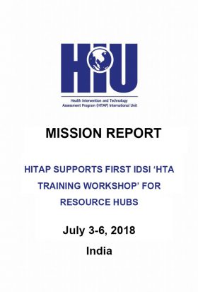 Mission Report: HITAP Supports First iDSI ‘HTA Training Workshop’ for Resource Hubs