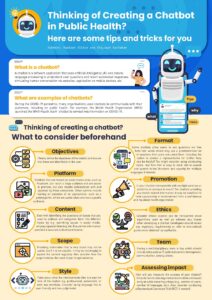 Thinking of Creating a Chatbot in Public Health? Here are some tips and tricks for you