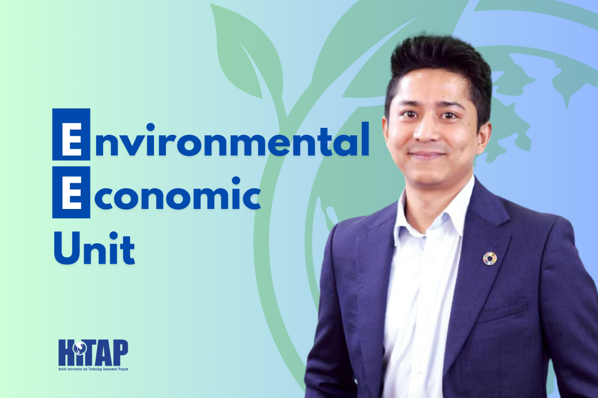 E^2U Research Unit under HITAP Develops Health Policy Options Based on ‘Environment-Economy’ Relationship