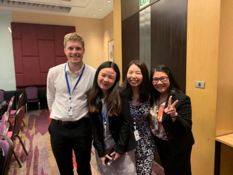 Chris and the rapporteur team for Plenary Session 1.5.