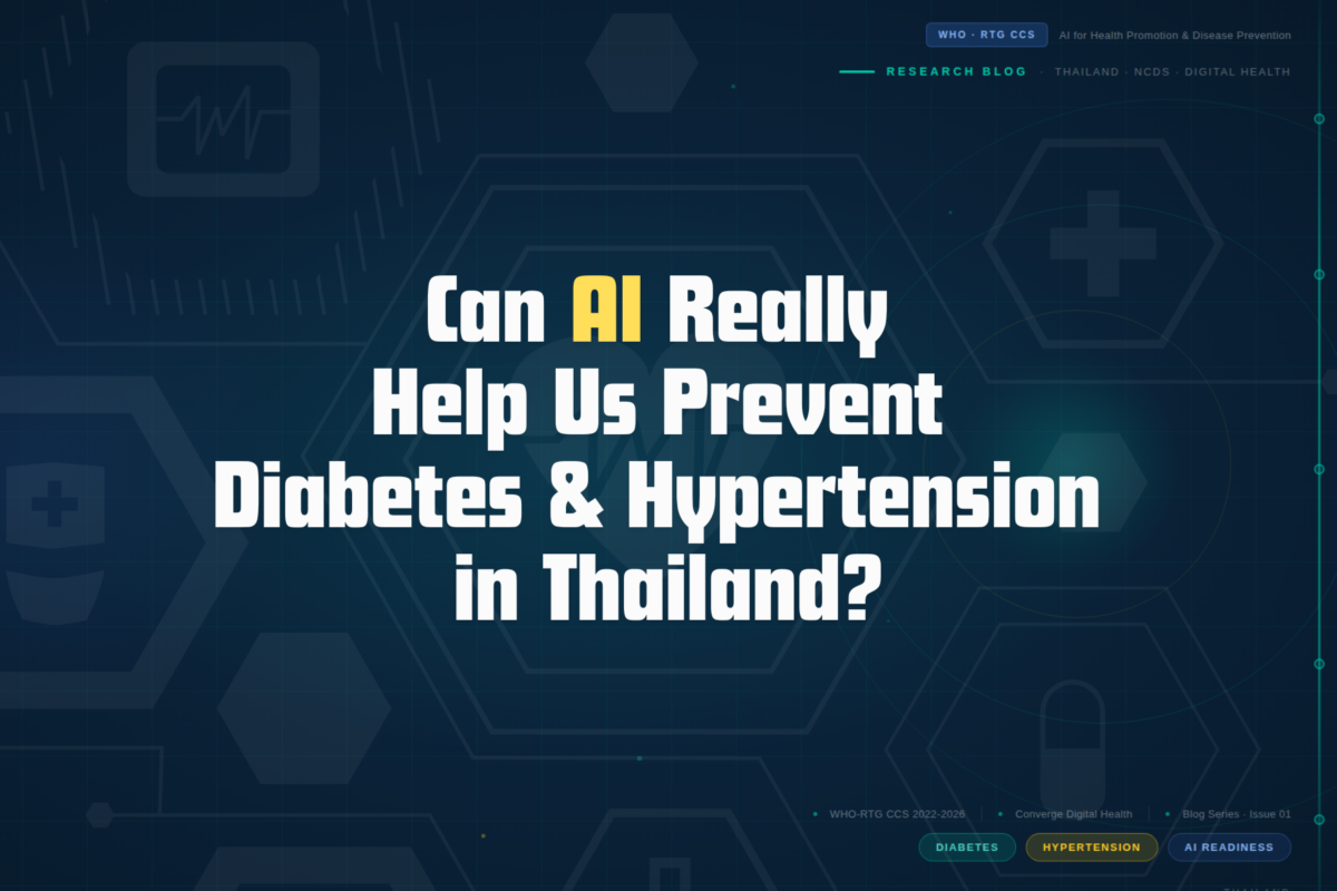 Can AI Really Help Us Prevent Diabetes and Hypertension in Thailand?